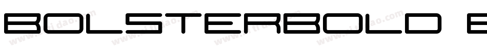 BolsterBold Bold字体转换